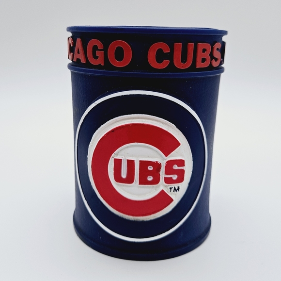 VINTAGE | 2004 MLB baseball Chicago Cubs rare foam can koozie cooler - Picture 3 of 8